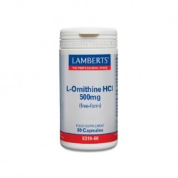 L-ORNITINA HCI 500MG, 60 CAPS.