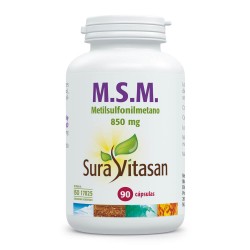 M.S.M-850mg, 90 capsulas